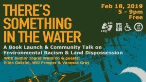 There's Something in the Water: A Book Launch & Community Talk @ UQÀM Pavillon Sherbrooke