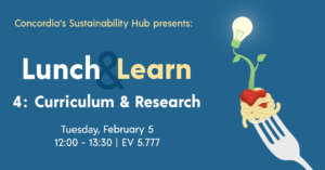 Lunch & Learn: Curriculum & Research @ Concordia Art Hives
